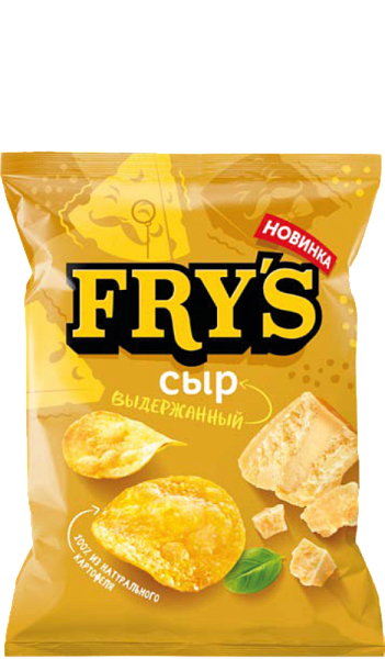 Чипсы из натурального картофеля «FRY’S» со вкусом «Сыр» 70г