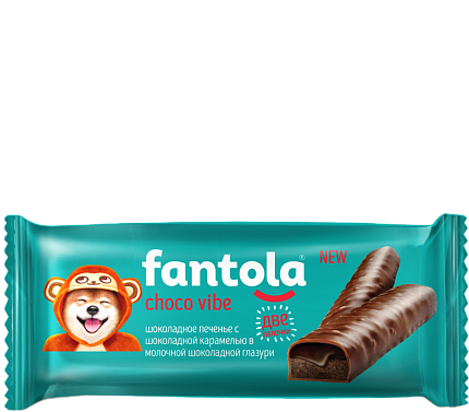 Батончик с печеньем Fantola Choco Vibe
